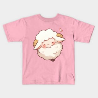 Cute Sheep Love Kids T-Shirt